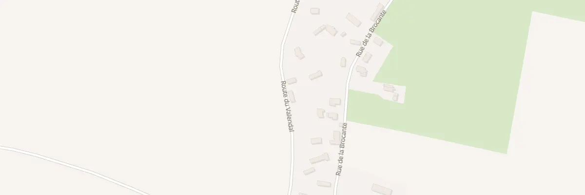 Plan du 215 Rte du Valendal à Saint-Honoré