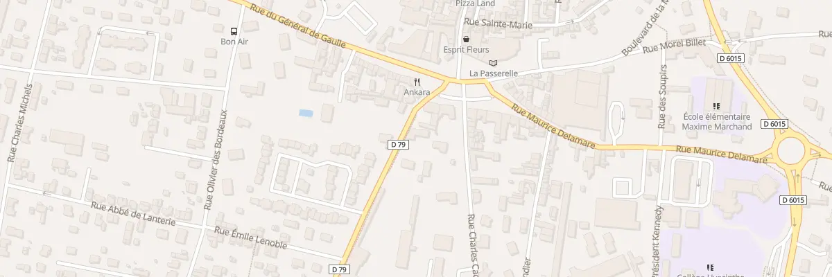 Plan du 2B Rue Roger Bonnet à Pont-de-l’Arche