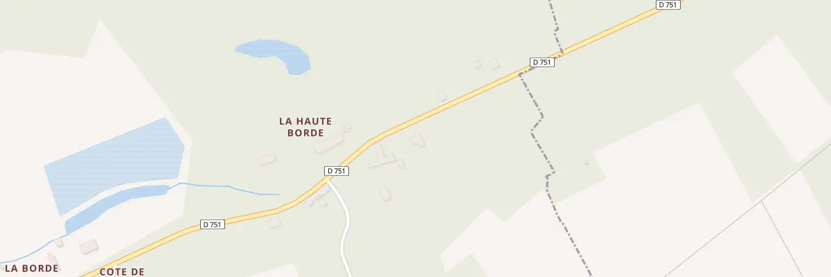Plan du 1 La Haute Borde à Rilly-sur-Loire
