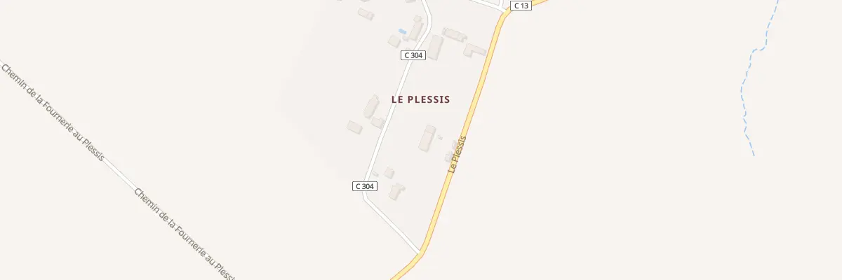 Plan du 5 Le Plessis à Chemillé-sur-Indrois