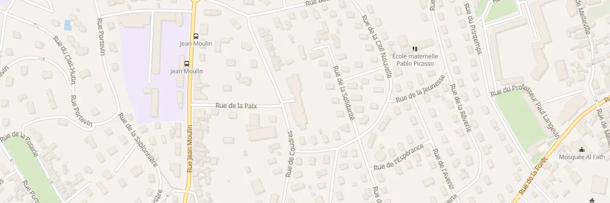 Plan du 19A Rue de Coudres à Évreux