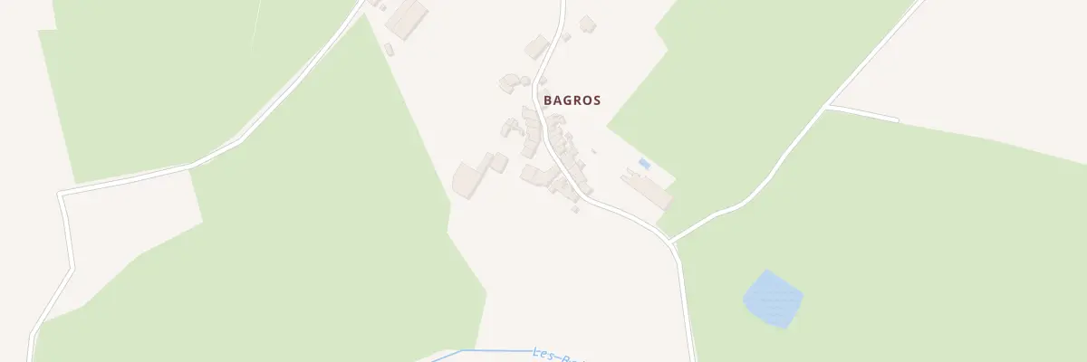 Plan du 5234 Bagros à Rancon