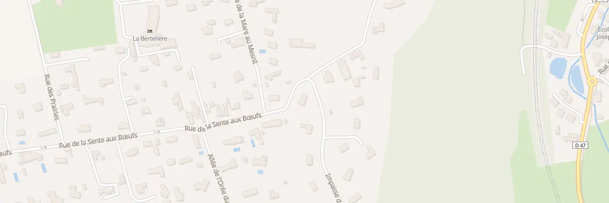 Plan du 34 Rue de la Mare au Mesnil à Saint-Martin-du-Vivier