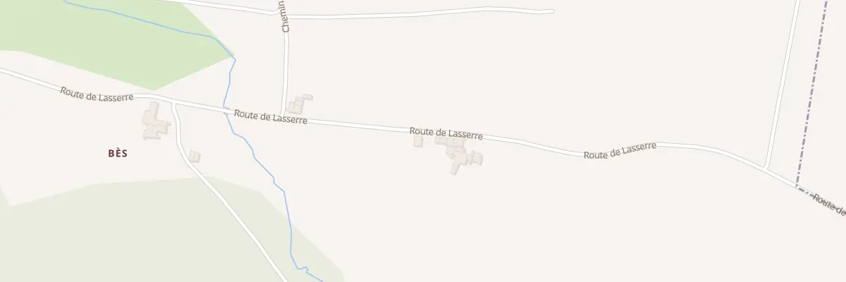 Plan du 2688 Rte de Lasserre à Tourtouse