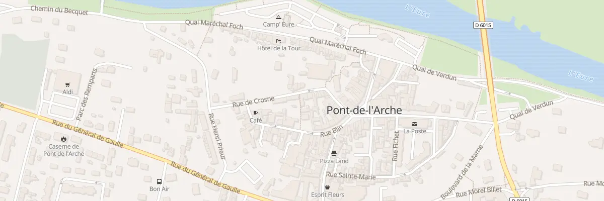 Plan du 9 Rue de Crosne à Pont-de-l’Arche