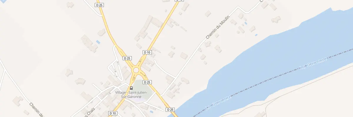 Plan du 71 Che du Moulin à Saint-Julien-sur-Garonne