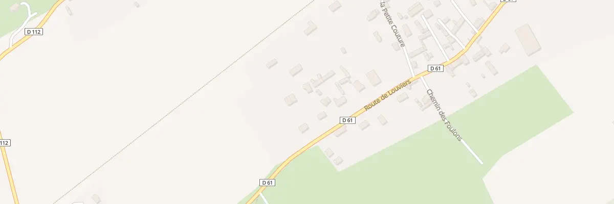 Plan du 33B Rte de Louviers à Amfreville-sur-Iton