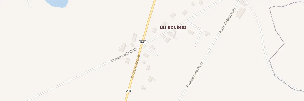Plan du 17 Imp de la Briqueterie à Burgnac