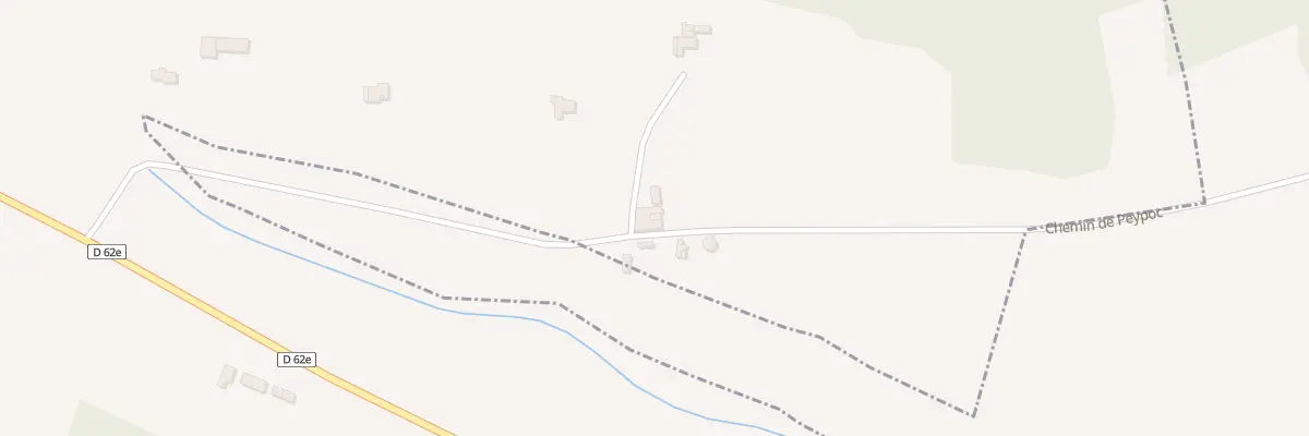 Plan du 46 Las Gamasses à Gensac-sur-Garonne