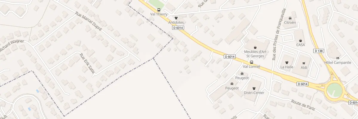 Plan du 2631 Rte de Paris à Franqueville-Saint-Pierre
