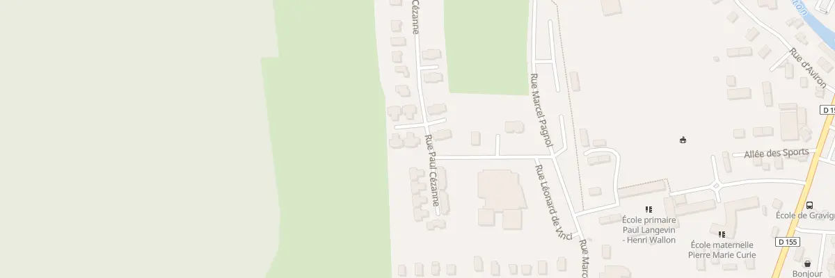 Plan du 19 Rue Paul Cézanne à Gravigny