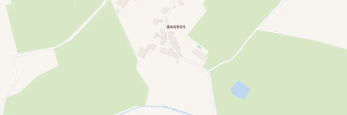 Plan du 5233 Bagros à Rancon