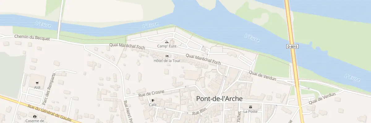Plan du 29 Quai Maréchal Foch à Pont-de-l’Arche