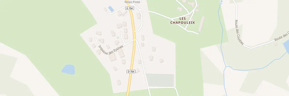 Plan du 3 Voie Romaine à Saint-Rabier