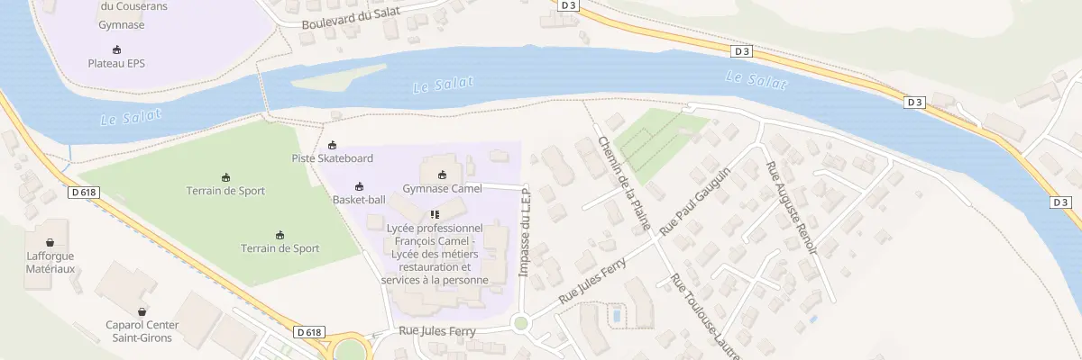 Plan du 9006 Imp du Lep à Saint-Girons