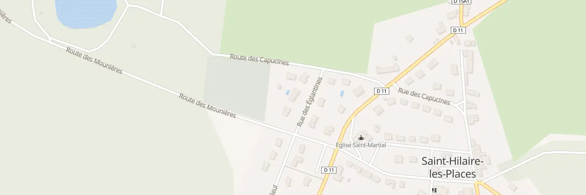 Plan du 2 Rue des Eglantines à Saint-Hilaire-les-Places
