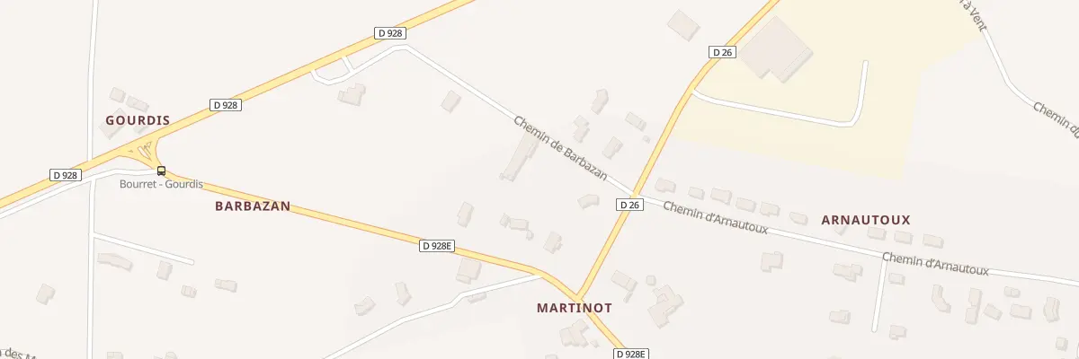 Plan du 5121 Martinot à Bourret