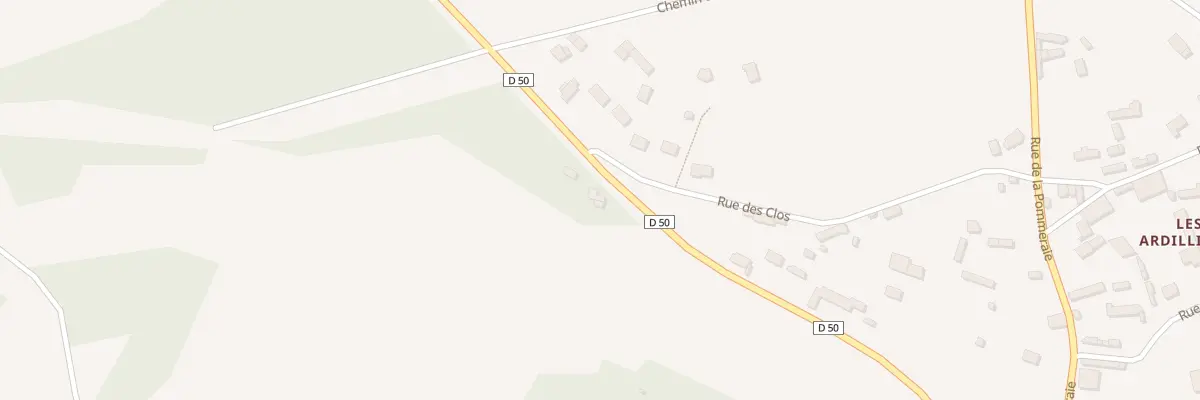 Plan du 4 Rte de Damville à Droisy