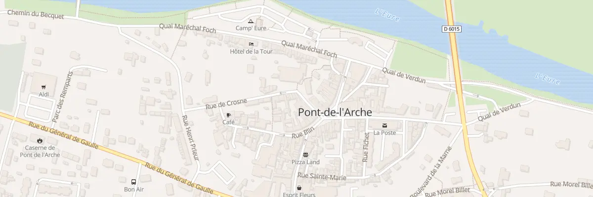 Plan du 7 Rue André Antoine à Pont-de-l’Arche