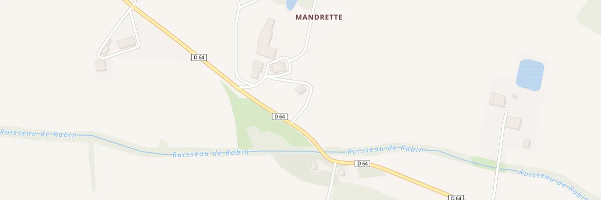 Plan du 46A Mandrette à Launac
