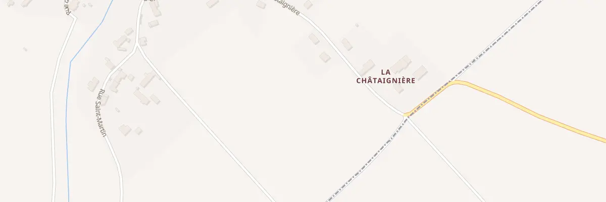 Plan du 13 Rue de la Chataignière à Périgny