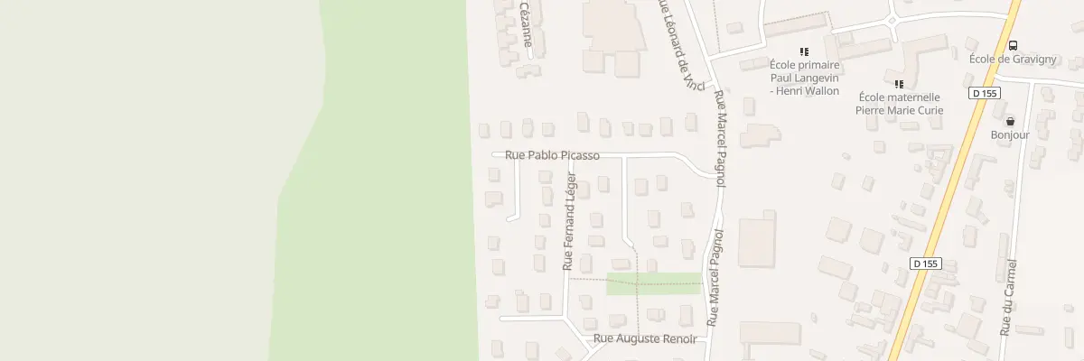 Plan du 2 Rue Fernand Leger à Gravigny