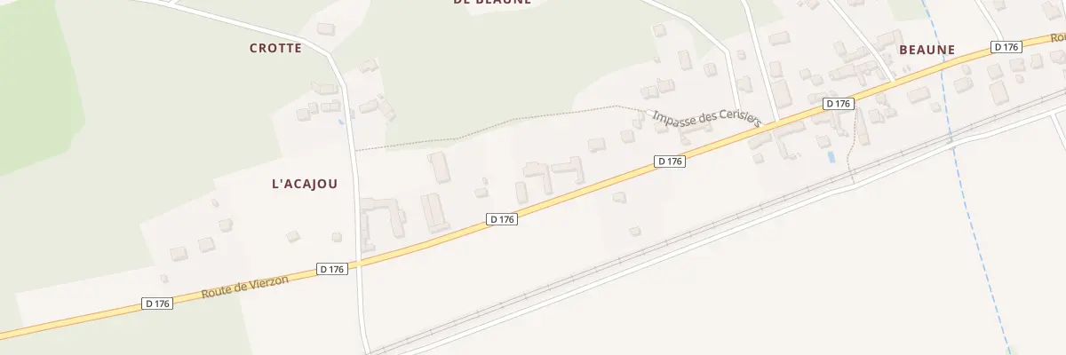 Plan du 9 Rte de Beaune Village à Chissay-en-Touraine
