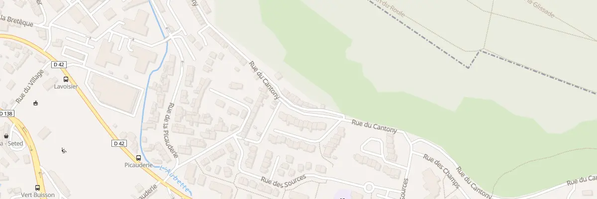 Plan du 4 Rue Cantony à Saint-Léger-du-Bourg-Denis