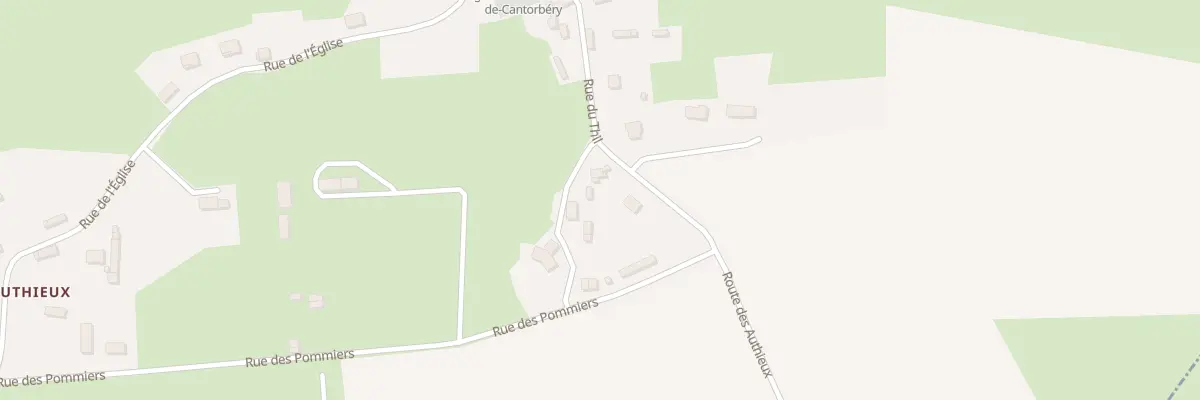 Plan du 238 Rue du Thil à Authieux-Ratiéville