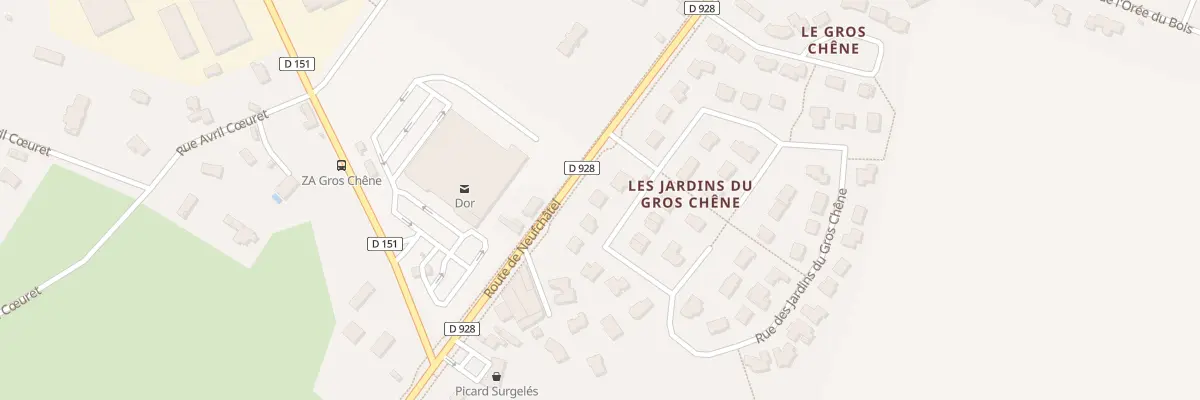 Plan du 38 Rue des Jardins du Gros Chene à Isneauville
