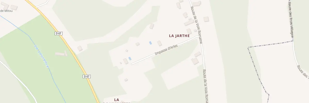 Plan du 138 Imp d’Arles à Auriac-du-Périgord