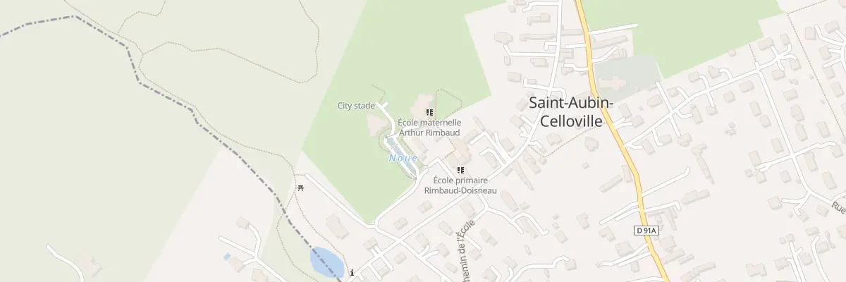 Plan du 13 Pl de la Mairie à Saint-Aubin-Celloville