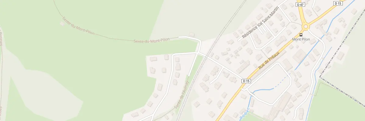 Plan du 12 Rue des Coteaux du Mont Pilon à Darnétal
