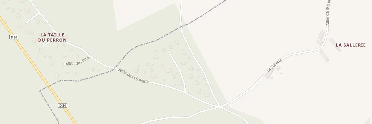 Plan du 8 Imp du Lot de la Sallerie à Renay