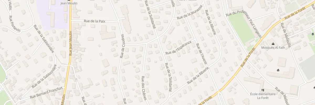 Plan du 31 Rue de la Solidarité à Évreux