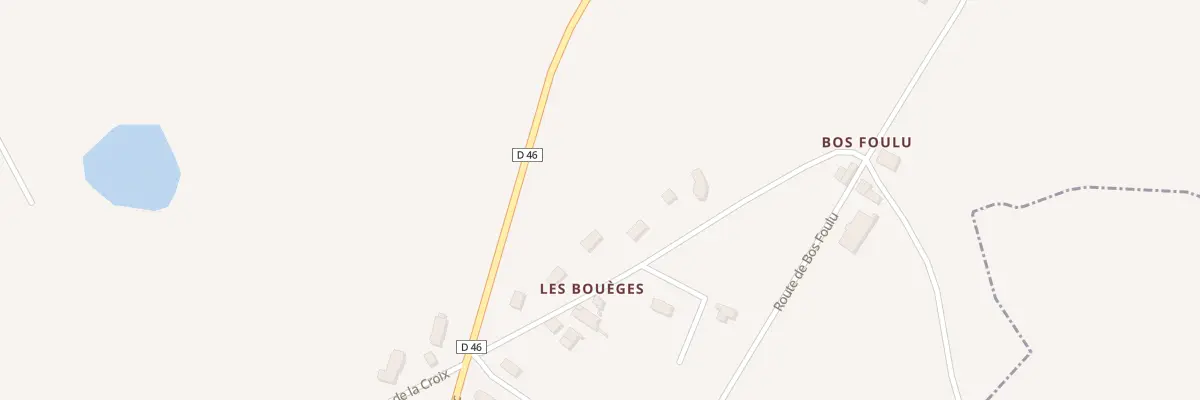 Plan du 171 Rte des Bouèges à Burgnac