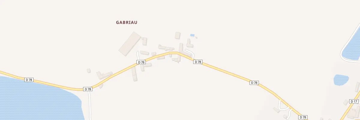 Plan du 10 Gabriau à Lingé