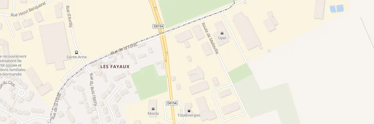 Plan du 10 Rte d’Orleans à Angerville-la-Campagne