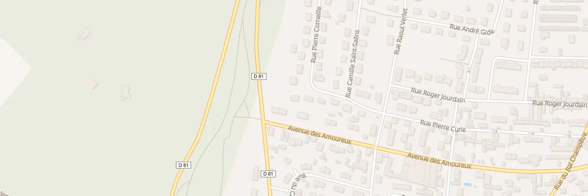 Plan du 38 Rue Pierre Curie à Louviers