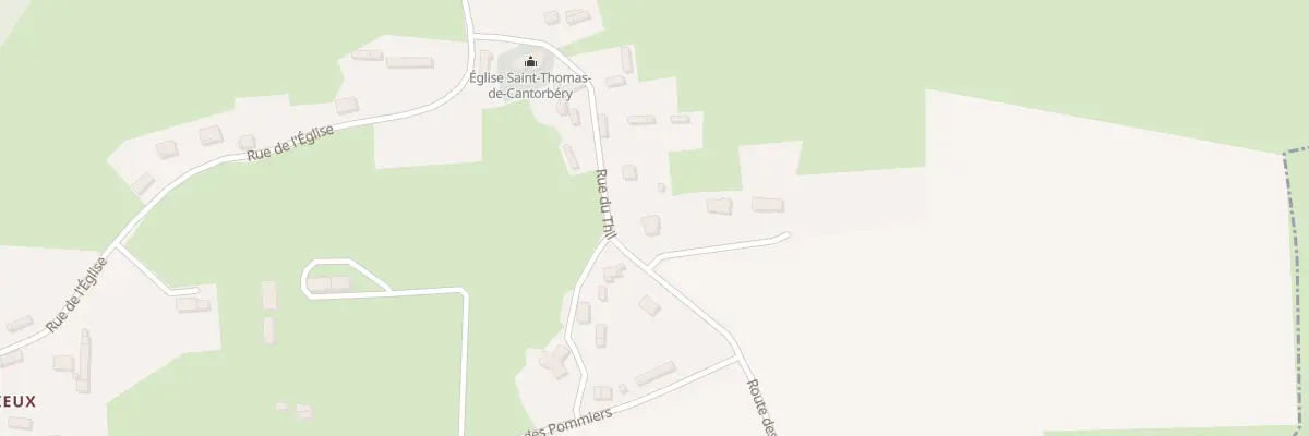 Plan du 233 Rue du Thil à Authieux-Ratiéville