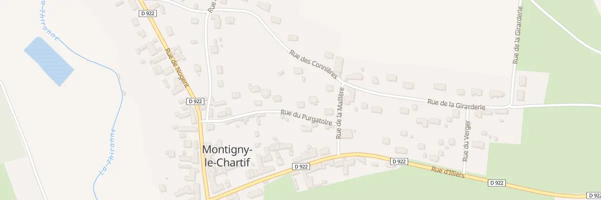 Plan du 14B Rue du Purgatoire à Montigny-le-Chartif