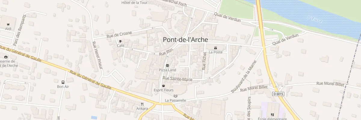 Plan du 4 Rue Huault à Pont-de-l’Arche