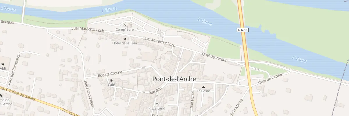 Plan du 6 Rue Alphonse Samain à Pont-de-l’Arche