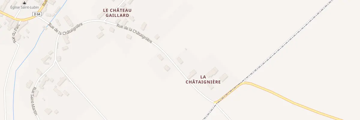 Plan du 18 Rue de la Chataignière à Périgny