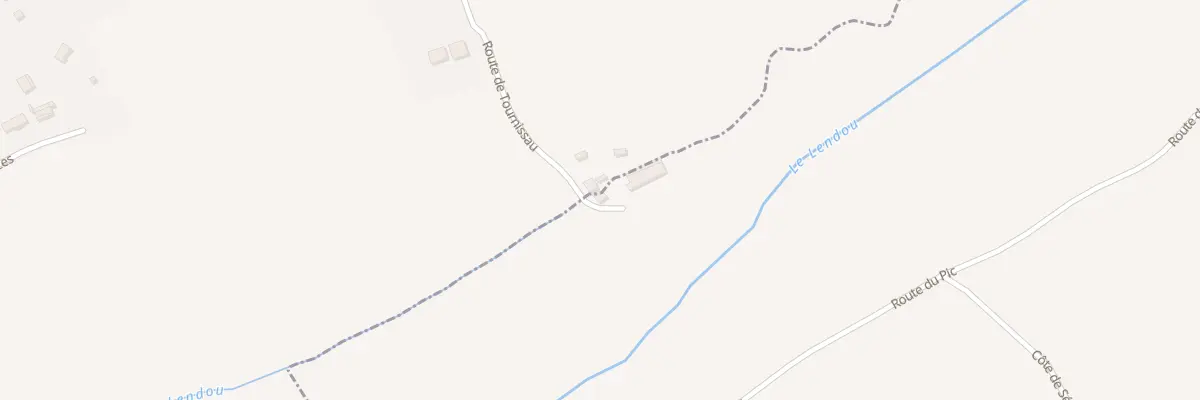 Plan du 5083 Tounissou à Tréjouls