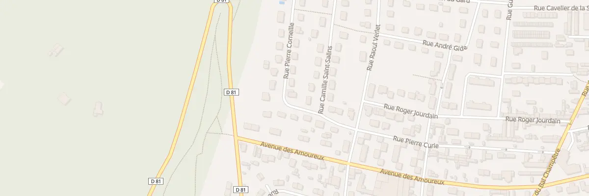 Plan du 2 Rue Pierre Corneille à Louviers