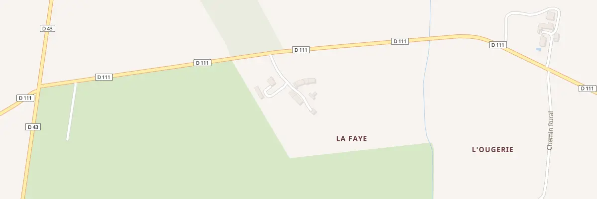 Plan du 5166 La Faye à Paulnay