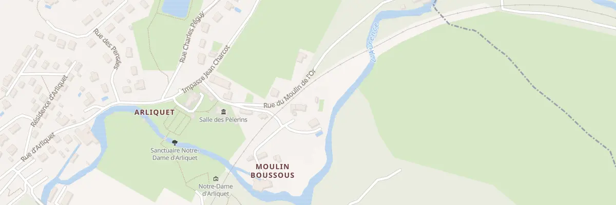 Plan du 3 Moulin Boussous à Aixe-sur-Vienne