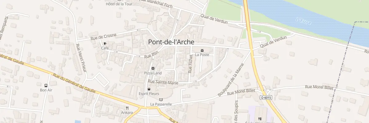 Plan du 5 Rue Fichet à Pont-de-l’Arche