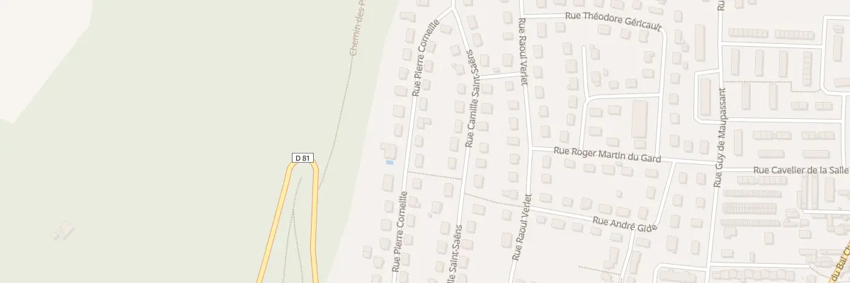 Plan du 18 Rue Pierre Corneille à Louviers
